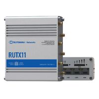 Teltonika Industrial Cellular Router, 4G LTE CAT 6, Dual SIM with auto failover, Backup WAN, Dual Band WiFi, Bluetooth LE, PSU included