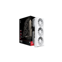 XFX Swift AMD Radeon RX 9070XT White Triple fan Gaming Edition with 16GB GDDR6 HDMI 3xDP, AMD RDNA™ 4 (RX-97TSWF3W9)