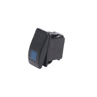 SPST Blue Illuminated IP66 Marine 12V/24V Rocker Switch