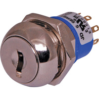 4 Position DP3T 606 Key Keyswitch