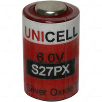 Unicell S27PX-BP1 Silver Oxide Battery 6.2V100mAh Rp 27PX 4NR43 EPX27 HS-3 RPX27