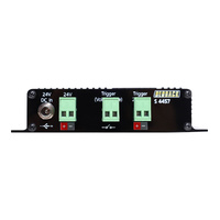 REDBACK S4457 100V Line Evac Override Relay Box 24V DC Power Source