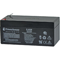 Powerhouse 12V 3.5Ah Sealed Lead Acid (SLA) Battery 4.8mm/F1