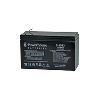 Powerhouse SLA Sealed Lead 12V 9Ah Acid Gel Battery 6.3mm/F2