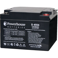 Powerhouse 12V 26Ah Battery Backup Systems Used Sealed Lead Acid M6 Battery