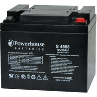 Powerhouse 12V 50Ah Sealed Lead Acid (SLA) Battery M6/F8