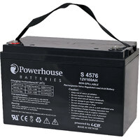 Powerhouse 12V 100Ah Sealed Lead Acid (SLA) Battery M8/F17