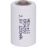 3.6V 1200mAh ER14250 Lithium Battery