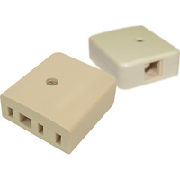 S610MB Modular RJ12 Socket to 610 Socket Phone Adaptor TEL5117