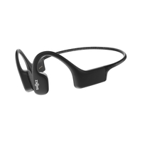 Shokz MP3 Playe Waterproof Ear Plugs & Carry Bag Included r Black