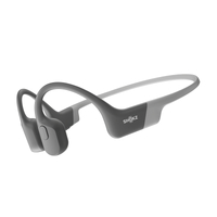 Shokz Open Run Bone Conduction Sports Waterproof Bluetooth Headphones Grey