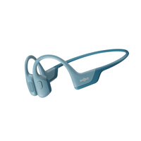 Shokz OpenRun Pro Titanium Frame for Secure Fit Headphones Blue