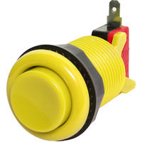 SA0913 Arcade Style Momentary Switch Yellow