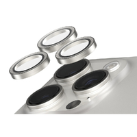 SAFE by Panzer Cam LP-iPhone 16 Pro/ProMax-Glitter Silver