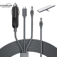 STARBEAM Starlink Mini 3-in-1 Car Charger DC + USB-C 3m Power Cord SAT-SB-00101