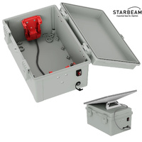 STARBEAM Starlink Mini Dual Milwaukee 18V/20V Battery Adapter Box DC Plug Switch