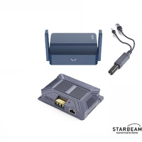 STARBEAM Starlink Mini DC to PoE Power Converter with Cudy TR3000 Travel Router