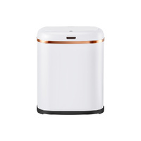 Devanti 38L Motion Sensor Bin Rubbish Automatic White