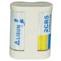 LISUN 2CR5 6V 1300mAh Lithium Single use Camera power Battery