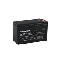 DiaMec 12V 6Ah Sealed Lead Acid Rechargeable Battery DMS12-6