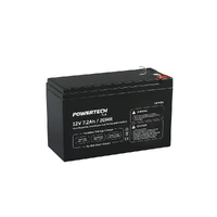 PowerTech 12V 7.2Ah Sealed Lead Acid Rechargeable NBN Alarm UFB Back Up Battery