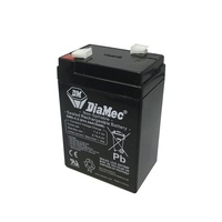 DiaMec 6V 4.5Ah Non Spillable SLA Rechargeable Battery Current 20 hr 200mA