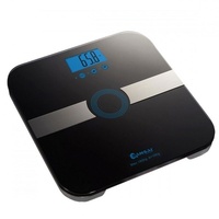 Sansai Black Multi function Weight Measure Body Fat Scale Over load indication