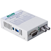 Alloy SCR460ST-3  RS-232/422/485 Serial DB-9 to Single Mode Fibre Converter. Max. range 20Km