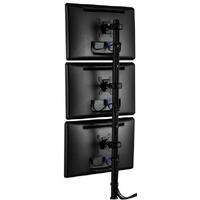ATDEC Spacedec POS Display Pole 1150mm long 42mm diameter pole with three display heads. Max load: 12kg. VESA up to 100x100