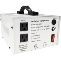 TorTech SD110-1010W 1010W USA Stepdown Transformer 110V Dielectrically Isolated