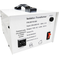 TorTech SD110-500W 500W USA Stepdown Transformer 110V Dielectrically Isolated