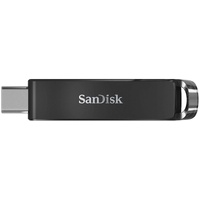 SanDisk Ultra USB Type-C Flash Drive, CZ460 32GB, USB Type C 3.1, Black, Super-thin Retractable, 5Y