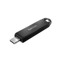 SanDisk Ultra USB Type-C Flash Drive, CZ460 64GB, USB Type C 3.1, Black, Super-thin Retractable, 5Y