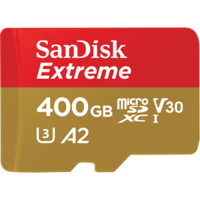 SanDisk Extreme microSDXC,U3,C10,A2,UHS-I,160MB/s R,90MB/sW,4x6,SDadaptor,LifetimeLimited