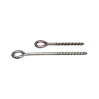 175mm Long Screweye for guying antenna mast Wood screw type