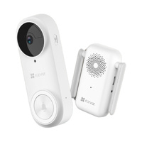 EZVIZ CS-DB2 (5MP) 2.0mm Lens 176° PIR 100° Two-Way Talk WiFi 2.4GHz 5200mAh