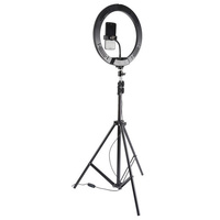 Celestra SELF-13 15w LED Ring Light 330mm Diameter Floor Stand 3 Colour Modes