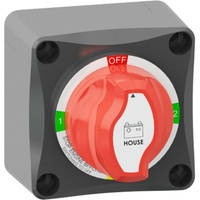 4 Position 200A Battery Isolator Switch with AFD Protects Alternator surge 300A