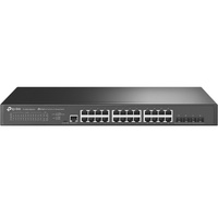 TP-Link SG3428X-M2 Omada 24-Port 2.5GBASE-T L2+ Managed Switch with 4 10GE SFP+ Slots, Integration with Omada SDN Controller, Static Routing, OAM, DDM