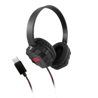 Shintaro Rugged Kids Headphones with USB-C, 40mm Drivers, Twistable Headband, Volume Cap, and 1.5M Cable for Smartphones, Tablets &amp; PC