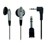 Shintaro Stereo Earphone Kit (with 3.5mm to 6.5mm adapter) with Audio Jack