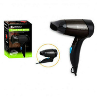 Sansai SHD-508 Foldable Handle Travel Hair Dryer 2 speeds Settings Compact Black