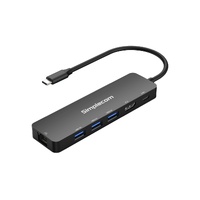 Simplecom CHT560 USB-C SuperSpeed 6-in-1 Multiport Docking Station HDMI 2.0