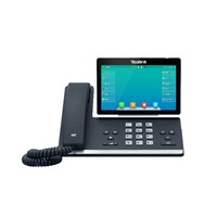 Yealink SIP-T57W, 16 Line IP HD Phone, 7' 800 x 480 colour screen, HD voice, Dual Gig Ports, Built in Bluetooth and WiFi, USB 2.0 Port, SBC Ready