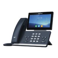 Yealink T58W 16 Line IP HD Android Phone, 7' 1024 x 600 colour touch screen, HD voice, Dual Gig Ports, Built in Bluetooth and WiFi, 2 x USB 2.0 Port