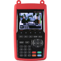 Satking 3000mAh Lithium Ion Battery with Digital HD MPEG4 Tuner Terrestrial TV Signal Meter