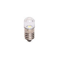 SL4043C 3V LED E10 Cool White MES Globe 25H x 10Dmm