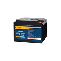Powerhouse SL4557BT 12V 30Ah Lithium LiFePO4 Battery M6-F8 With Bluetooth