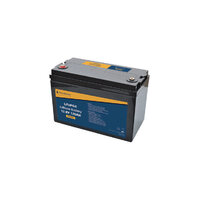 Powerhouse 12V 120Ah Lithium LifePO4 M8 F12 SLA batteries