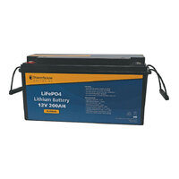 Powerhouse Replacement 12V 200Ah Lithium LiFePO4 Battery M8 SL4584A